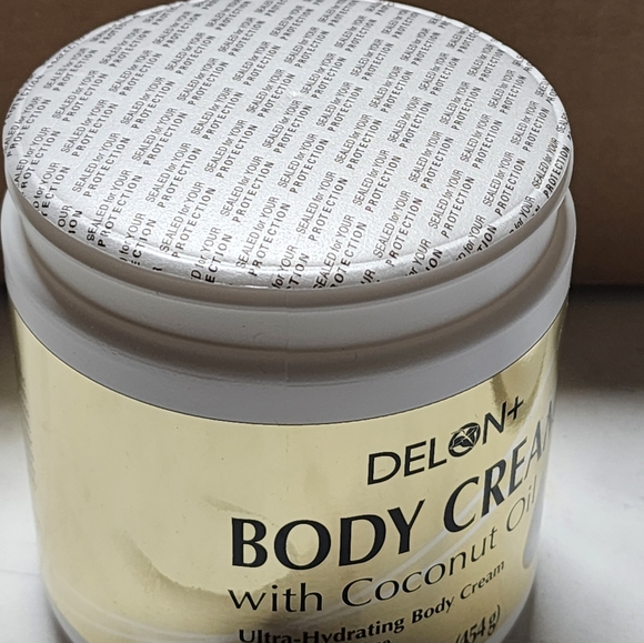 NEW DELON+ Body Cream with Argan Oil 16 oz - Picture 3 of 3
